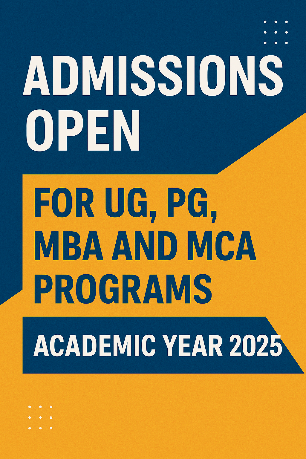 April 2025 Admission