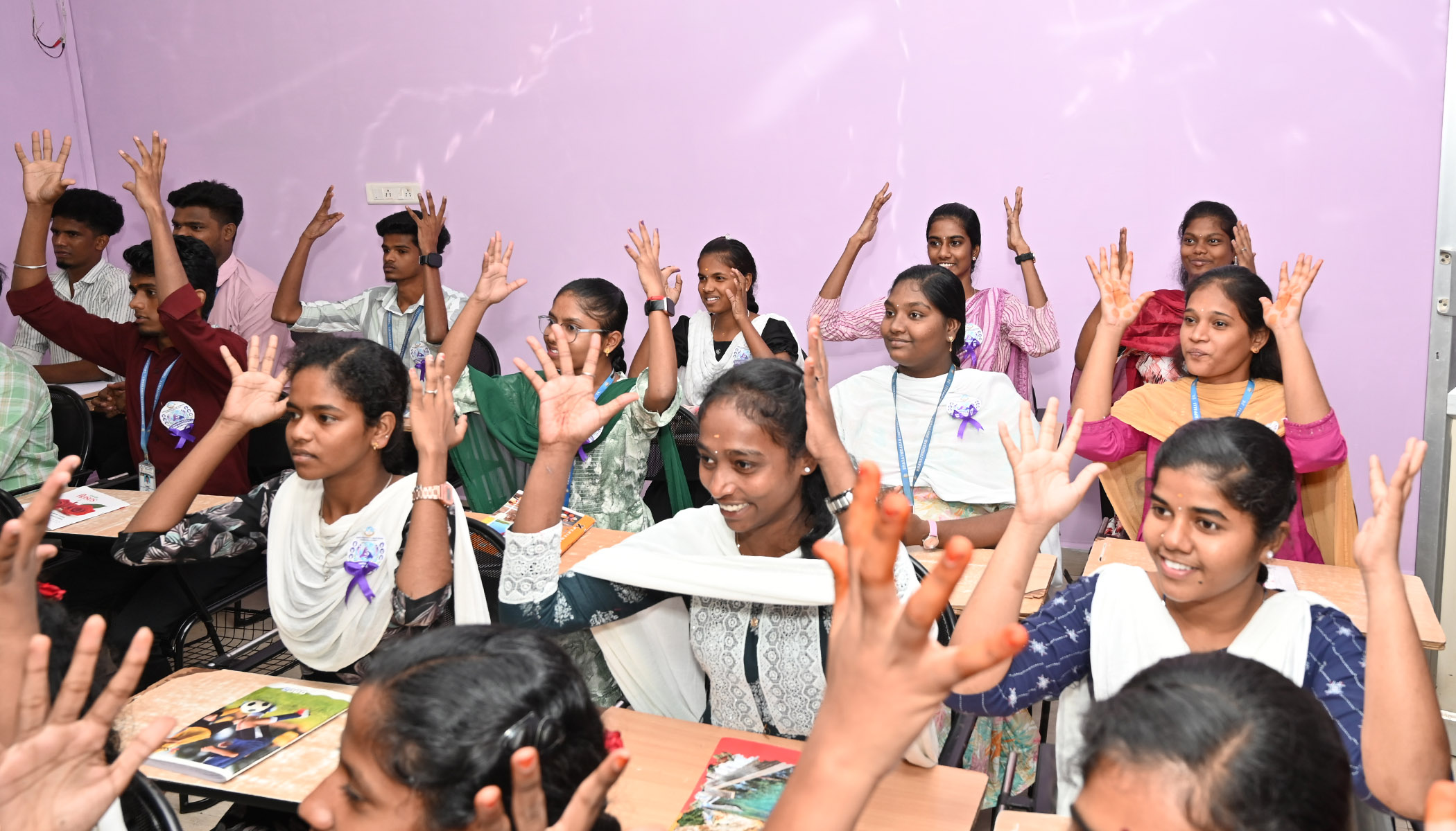 Honble Higher Education Minister's Visit
